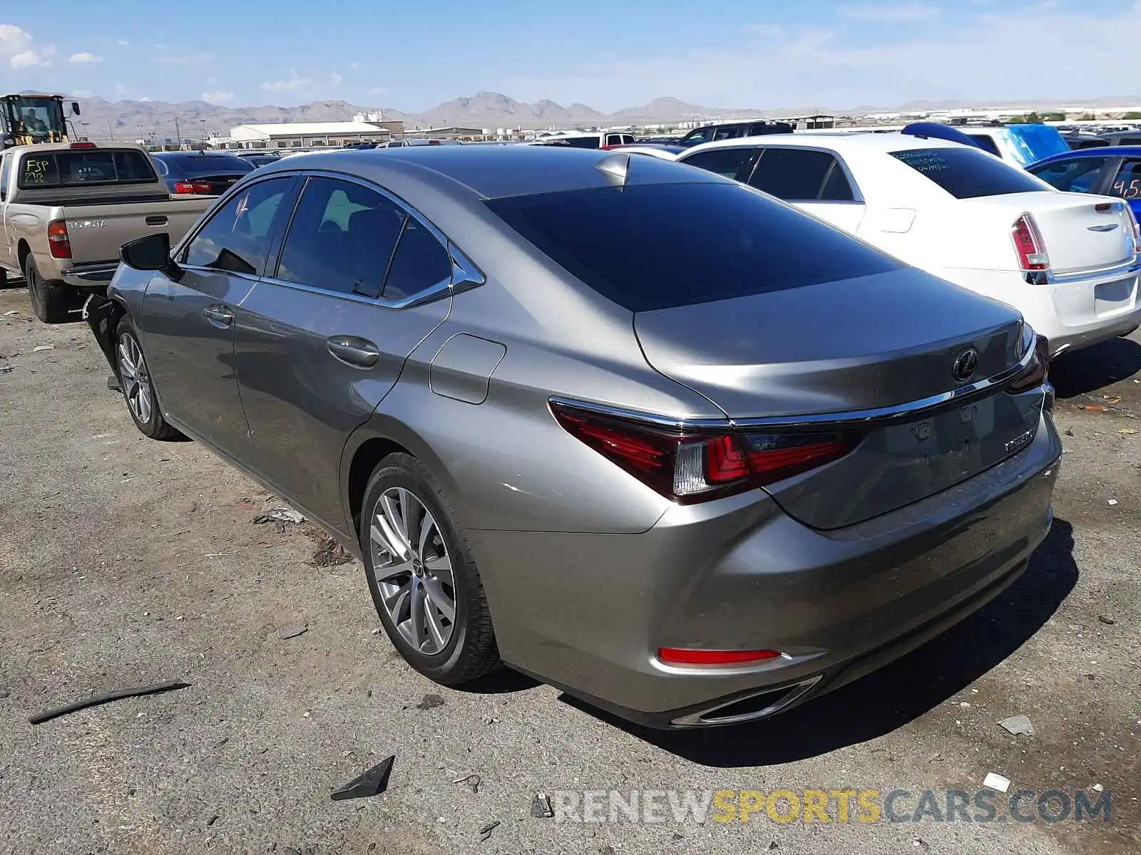 3 Photograph of a damaged car 58ADZ1B10LU054290 LEXUS ES350 2020