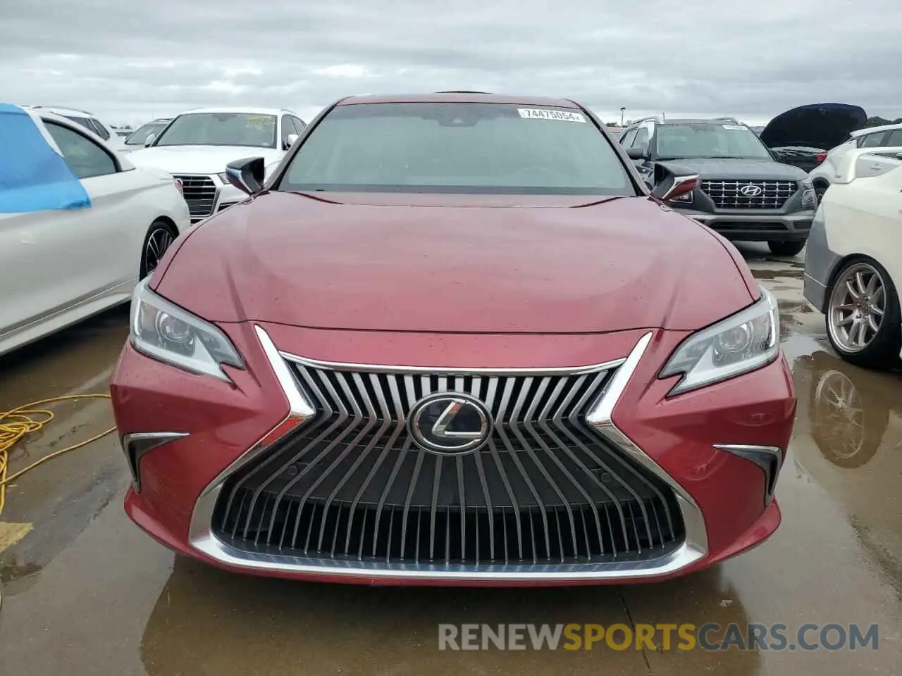 5 Photograph of a damaged car 58ADZ1B11LU057313 LEXUS ES350 2020