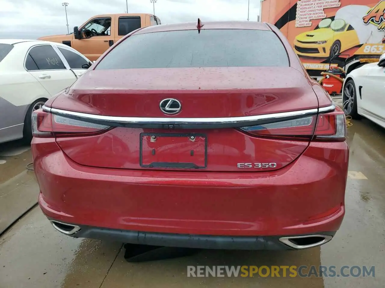 6 Photograph of a damaged car 58ADZ1B11LU057313 LEXUS ES350 2020