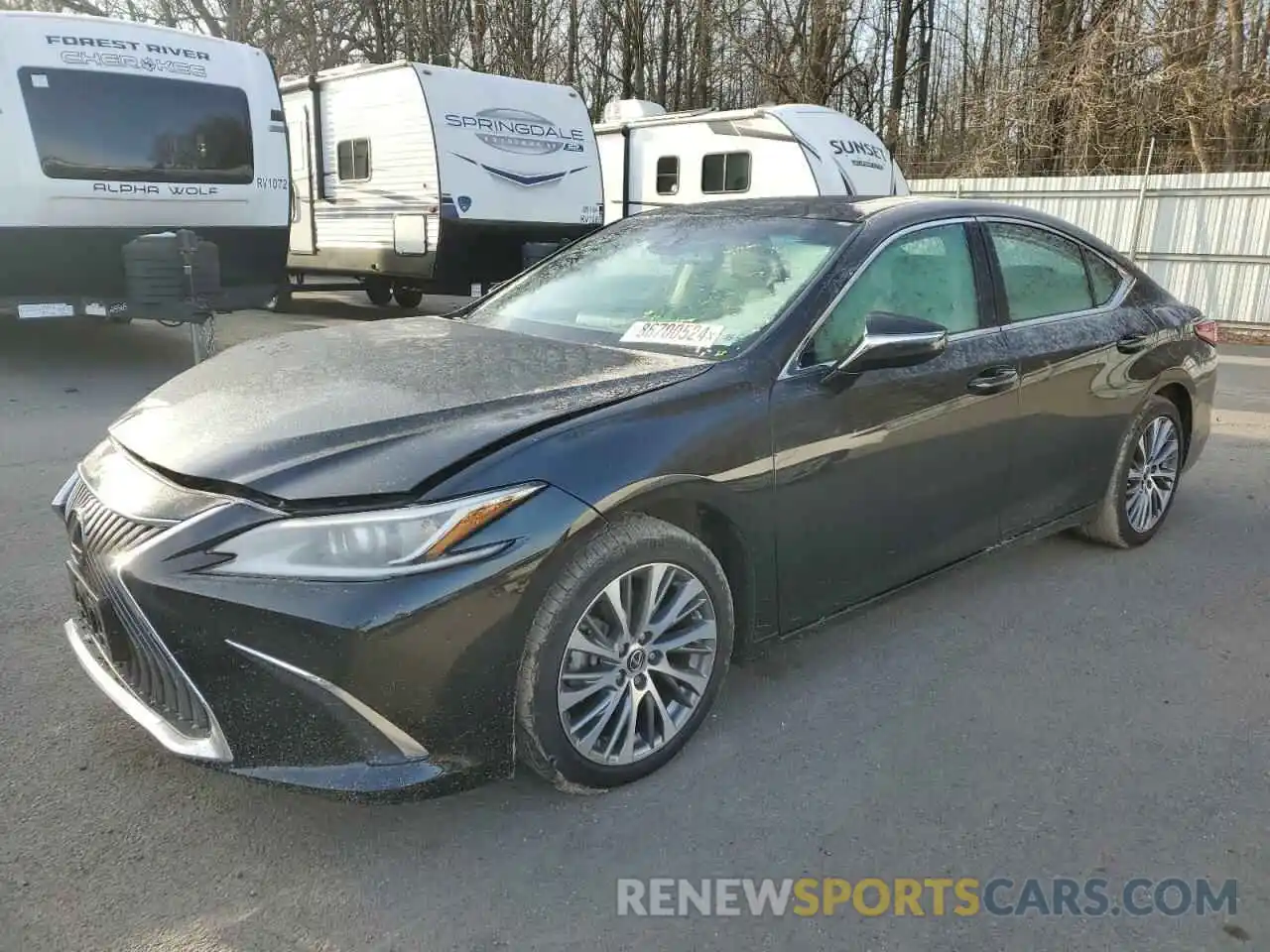 1 Photograph of a damaged car 58ADZ1B11LU074614 LEXUS ES350 2020