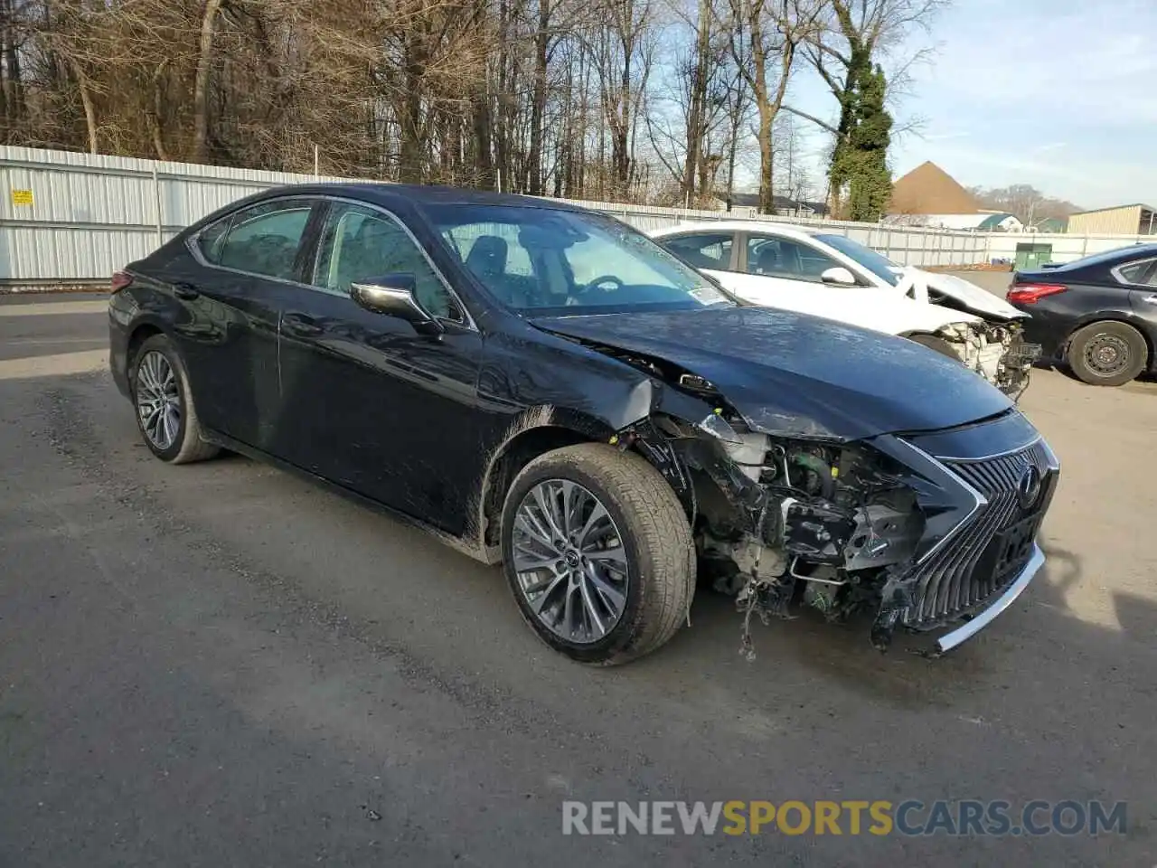 4 Photograph of a damaged car 58ADZ1B11LU074614 LEXUS ES350 2020