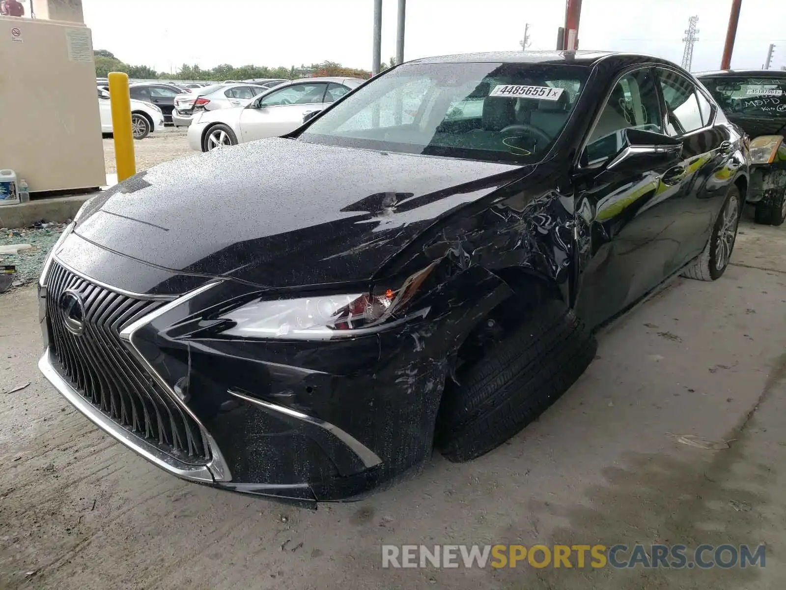 2 Photograph of a damaged car 58ADZ1B12LU057563 LEXUS ES350 2020