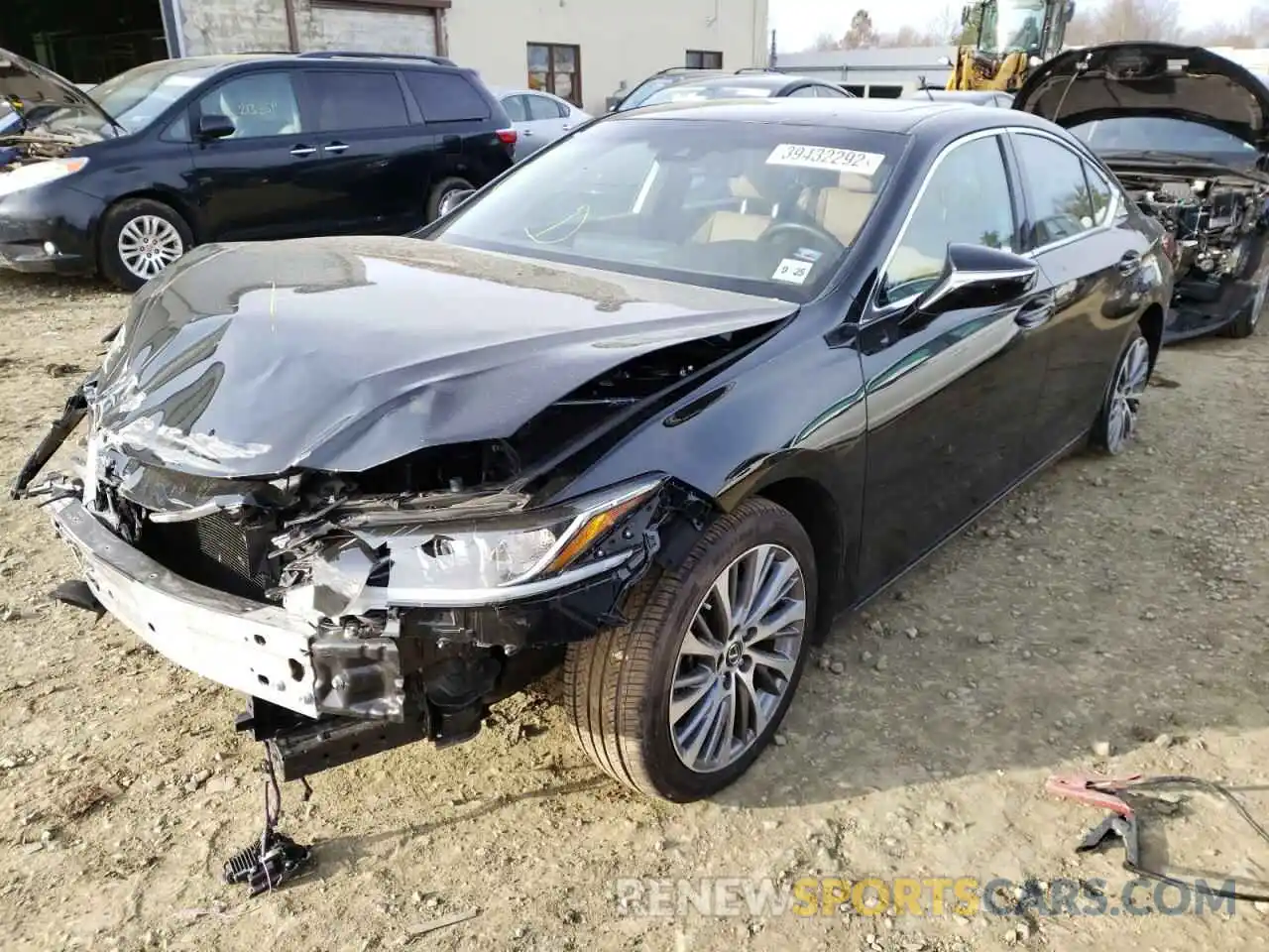 2 Photograph of a damaged car 58ADZ1B12LU059748 LEXUS ES350 2020