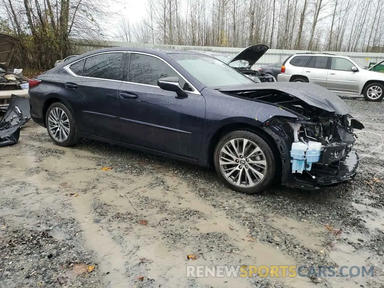 4 Photograph of a damaged car 58ADZ1B12LU068983 LEXUS ES350 2020