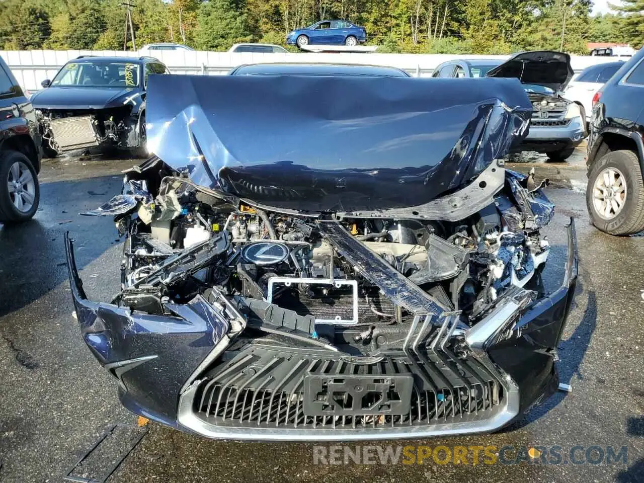 5 Photograph of a damaged car 58ADZ1B12LU079630 LEXUS ES350 2020