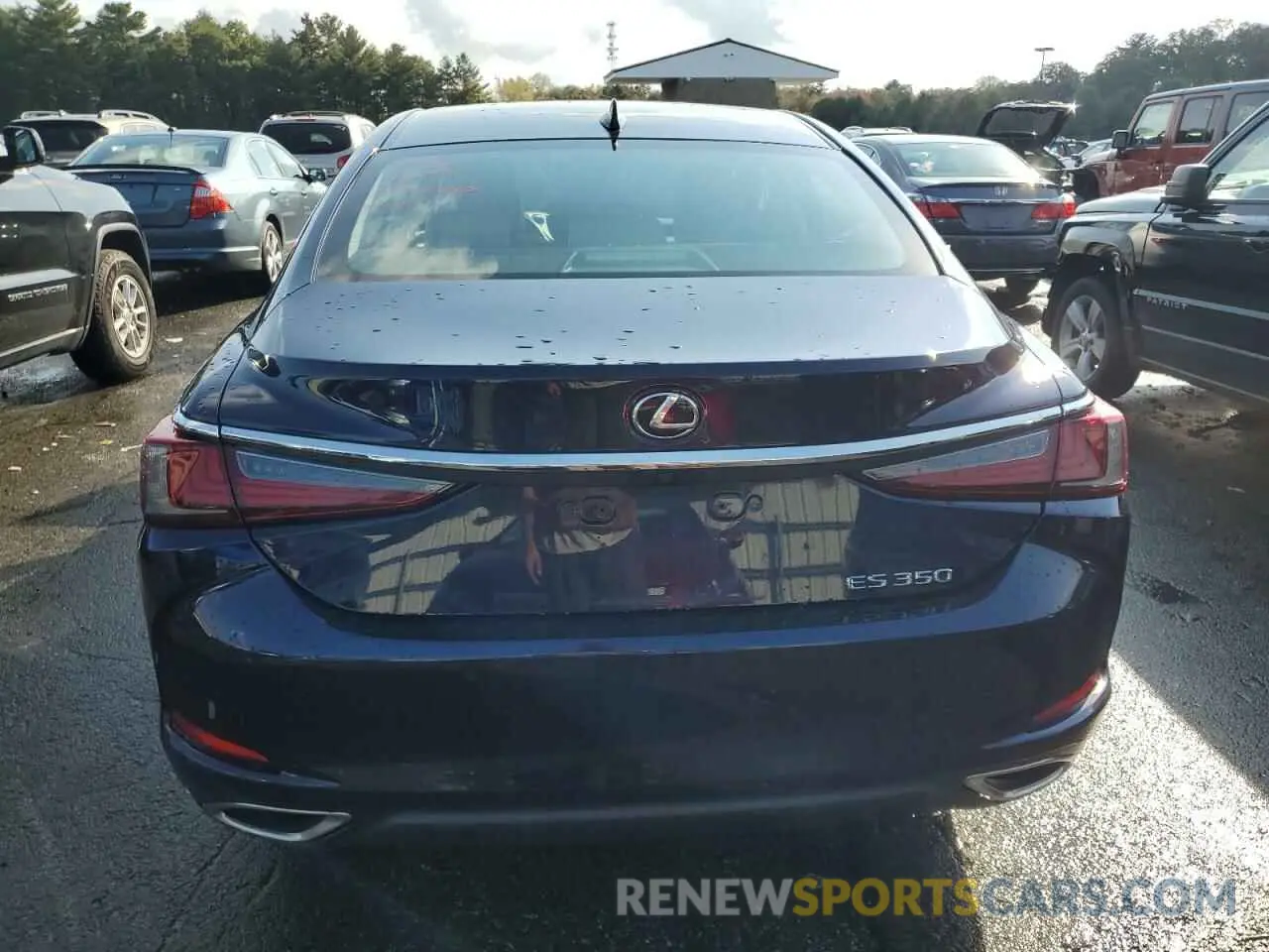 6 Photograph of a damaged car 58ADZ1B12LU079630 LEXUS ES350 2020