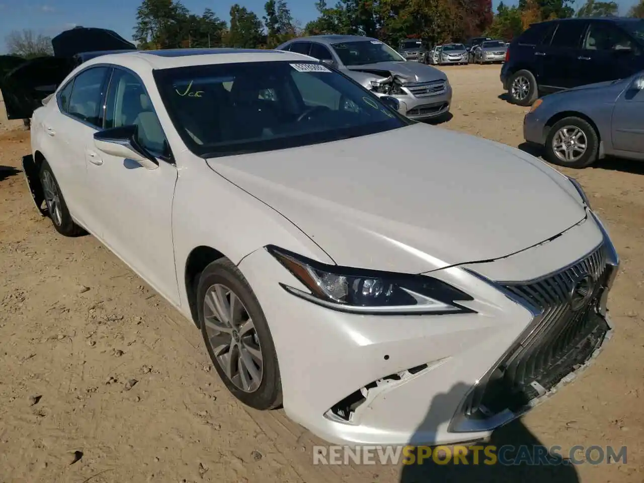 1 Photograph of a damaged car 58ADZ1B12LU079675 LEXUS ES350 2020