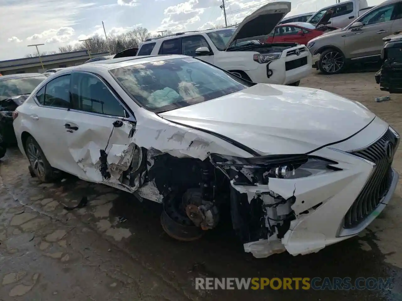 9 Photograph of a damaged car 58ADZ1B13LU054073 LEXUS ES350 2020