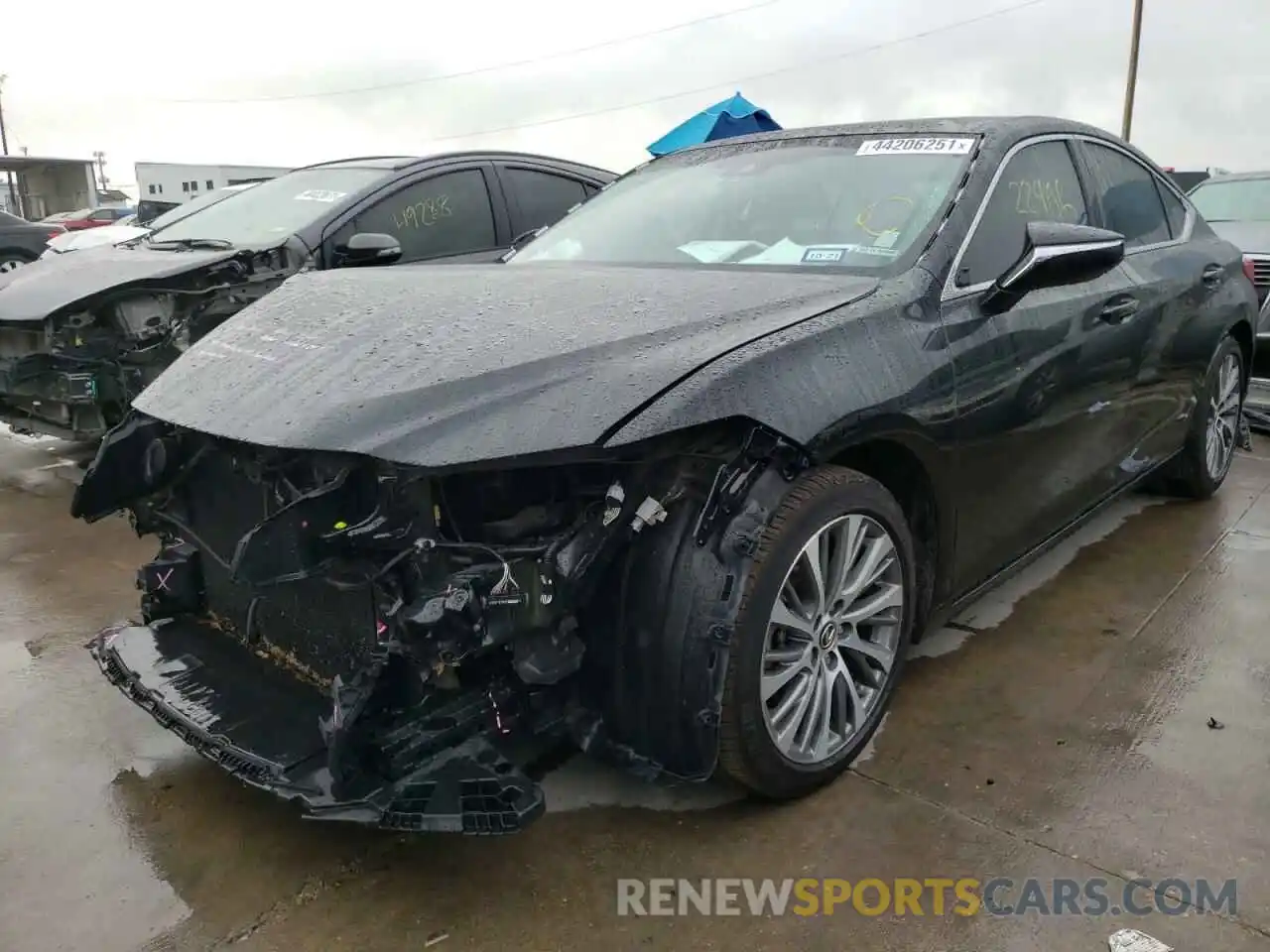 2 Photograph of a damaged car 58ADZ1B13LU057166 LEXUS ES350 2020