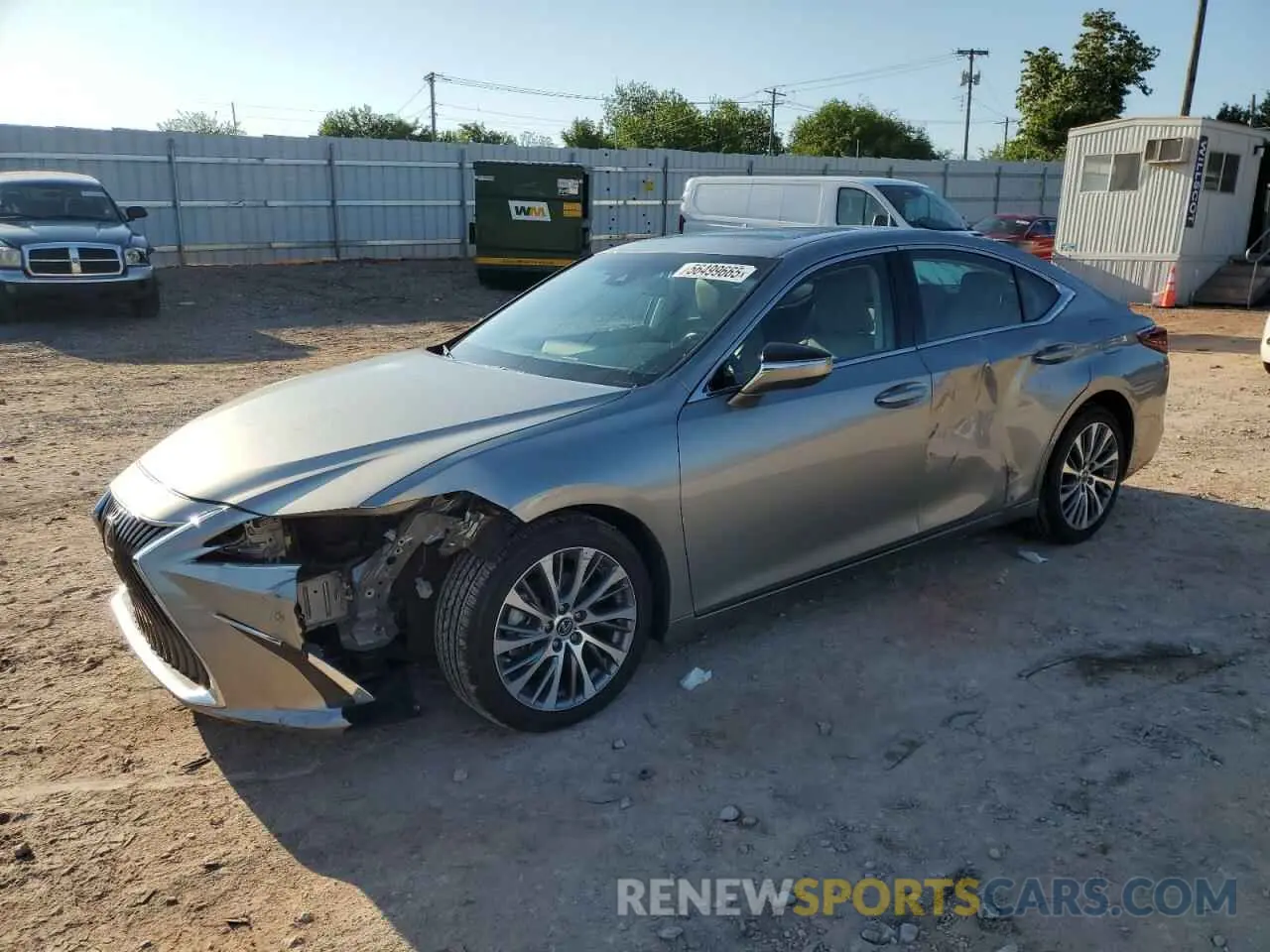 1 Photograph of a damaged car 58ADZ1B13LU074422 LEXUS ES350 2020