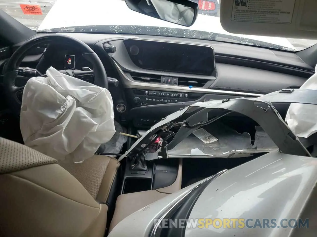 8 Photograph of a damaged car 58ADZ1B14LU063350 LEXUS ES350 2020