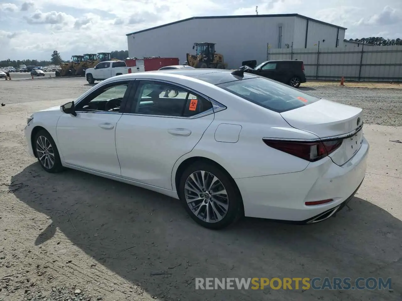 2 Photograph of a damaged car 58ADZ1B15LU056679 LEXUS ES350 2020