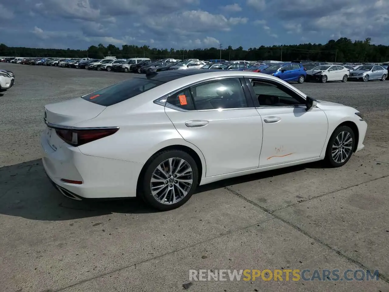3 Photograph of a damaged car 58ADZ1B15LU056679 LEXUS ES350 2020