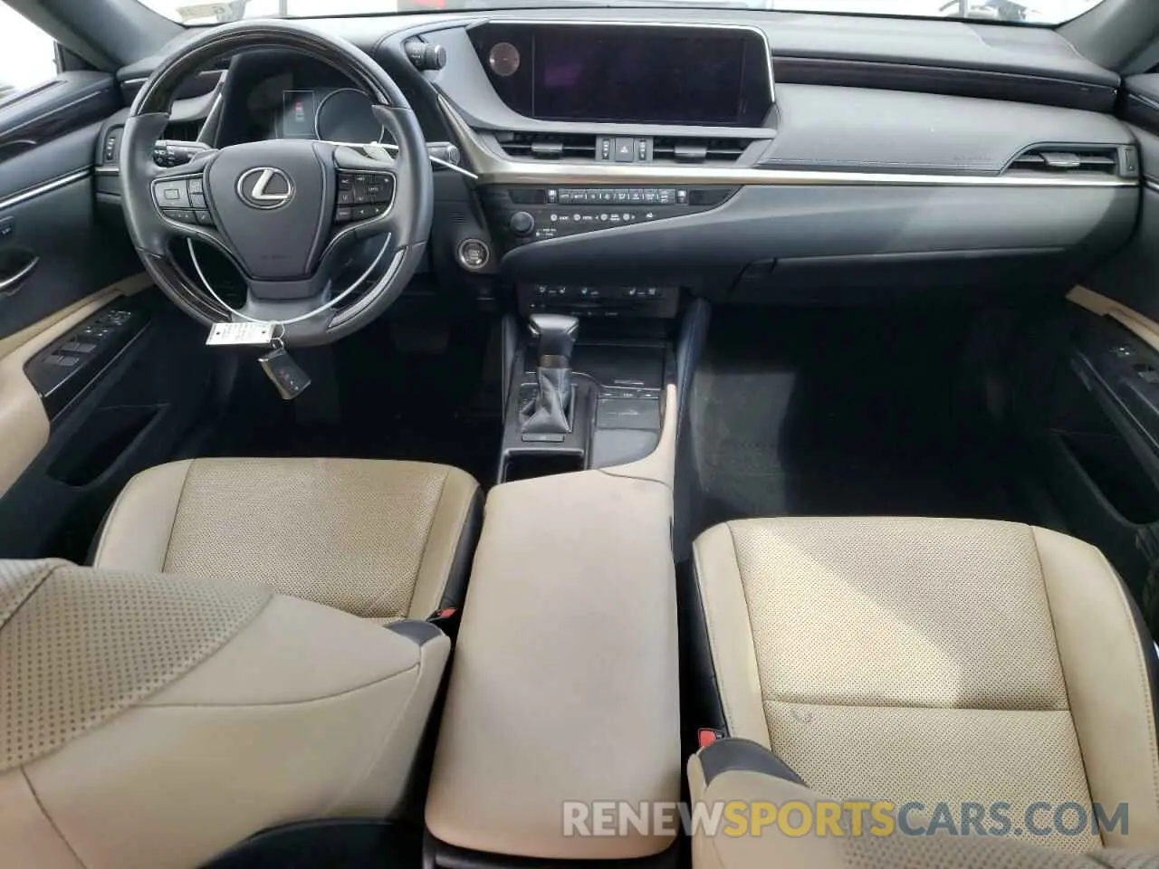 8 Photograph of a damaged car 58ADZ1B15LU075622 LEXUS ES350 2020