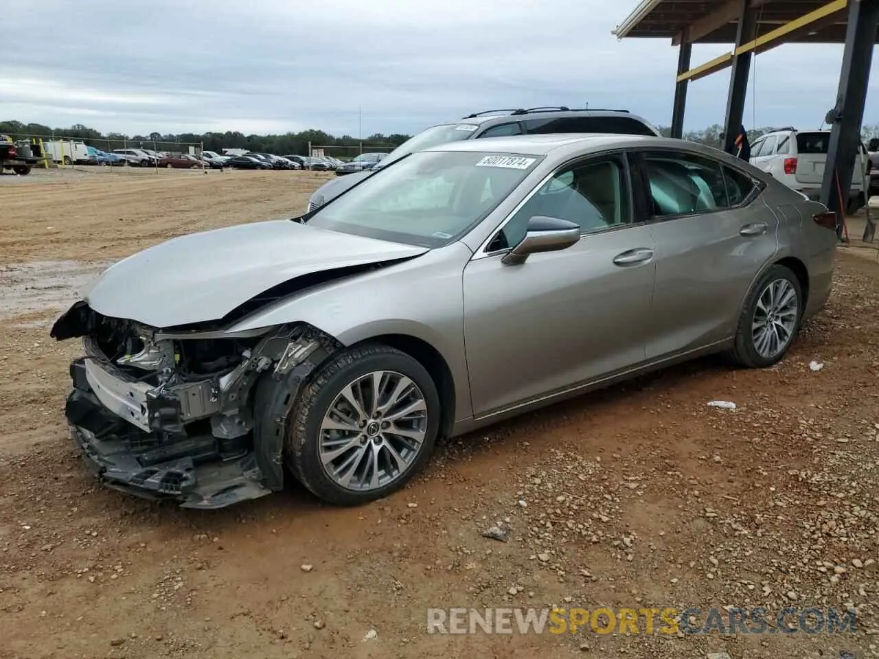 1 Photograph of a damaged car 58ADZ1B16LU055007 LEXUS ES350 2020