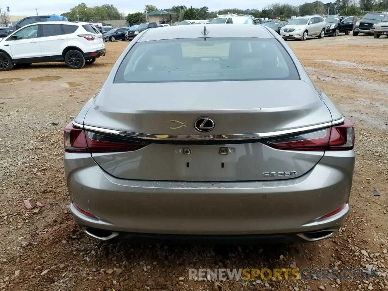 6 Photograph of a damaged car 58ADZ1B16LU055007 LEXUS ES350 2020