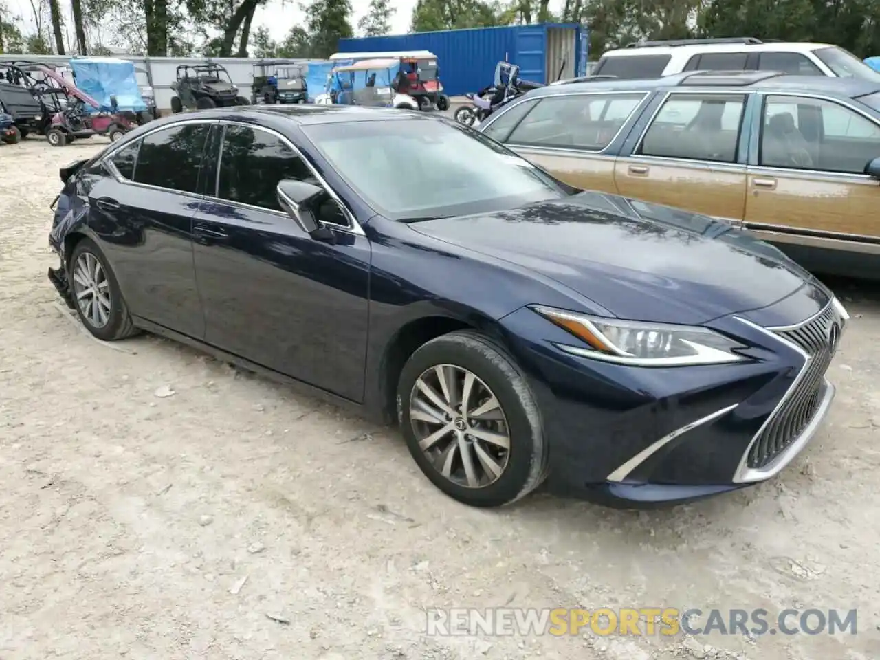 4 Photograph of a damaged car 58ADZ1B16LU057517 LEXUS ES350 2020