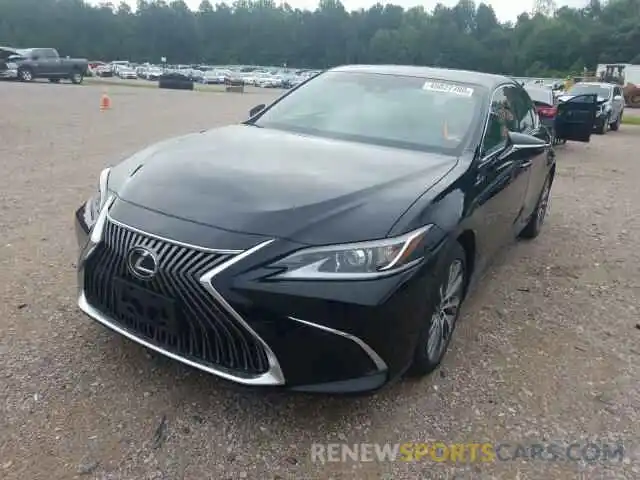 2 Photograph of a damaged car 58ADZ1B16LU058408 LEXUS ES350 2020