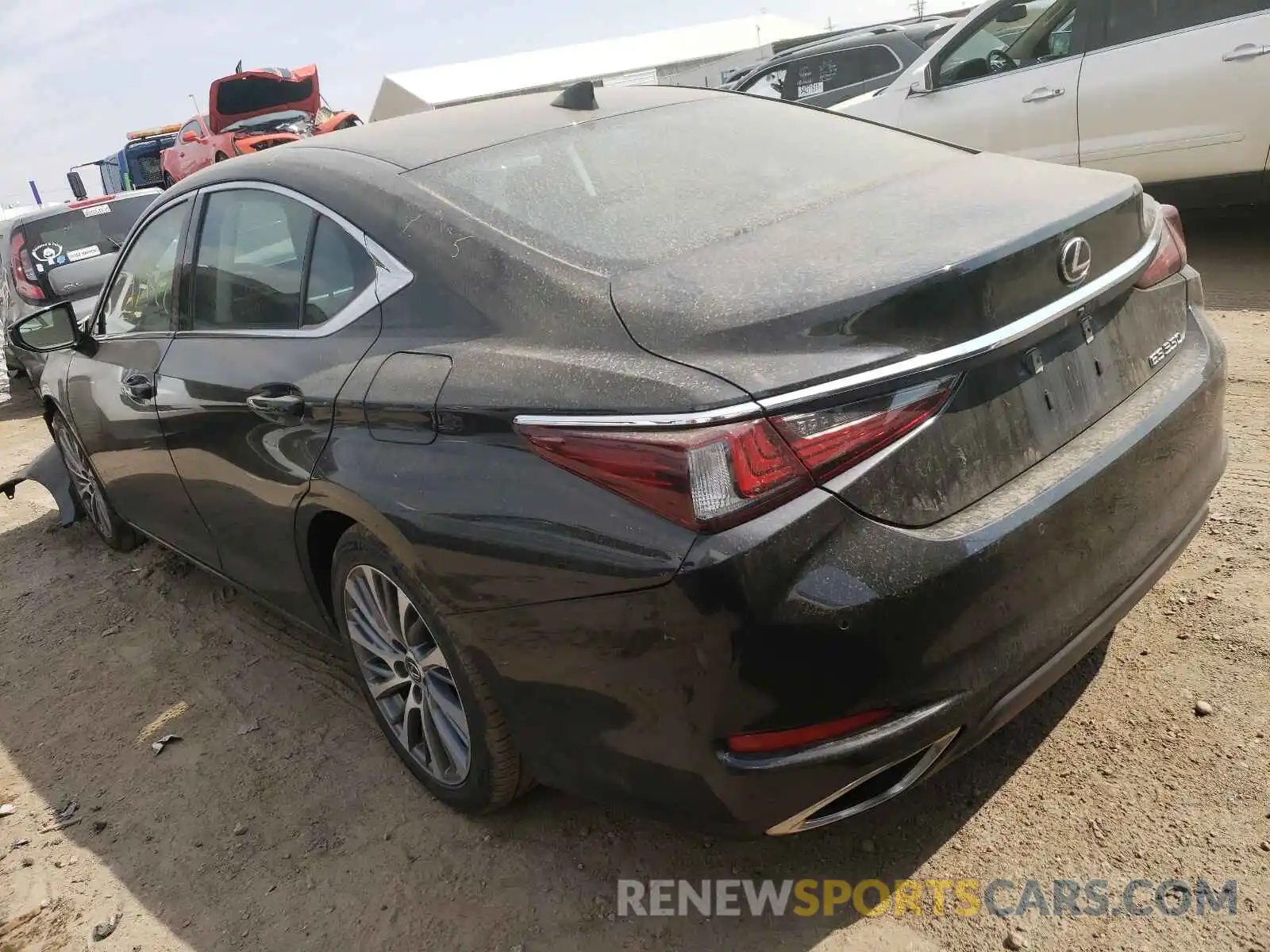 3 Photograph of a damaged car 58ADZ1B16LU065455 LEXUS ES350 2020