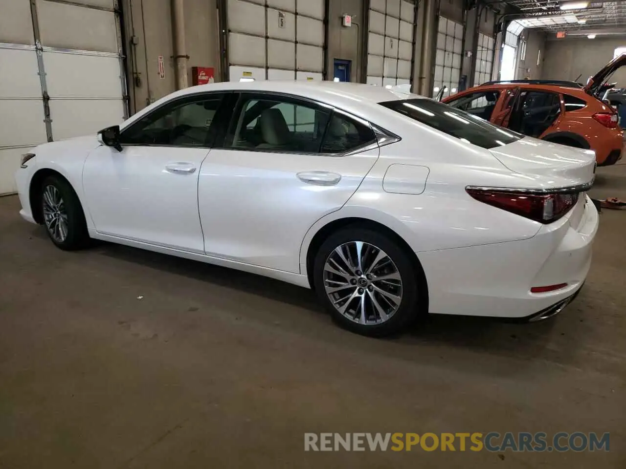 2 Photograph of a damaged car 58ADZ1B16LU068582 LEXUS ES350 2020