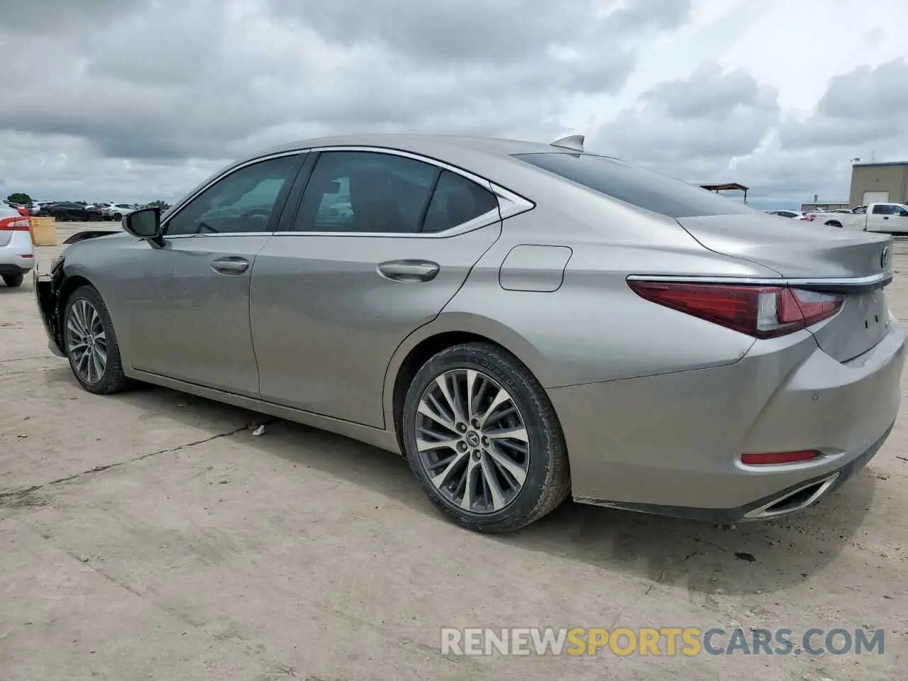2 Photograph of a damaged car 58ADZ1B17LU077730 LEXUS ES350 2020