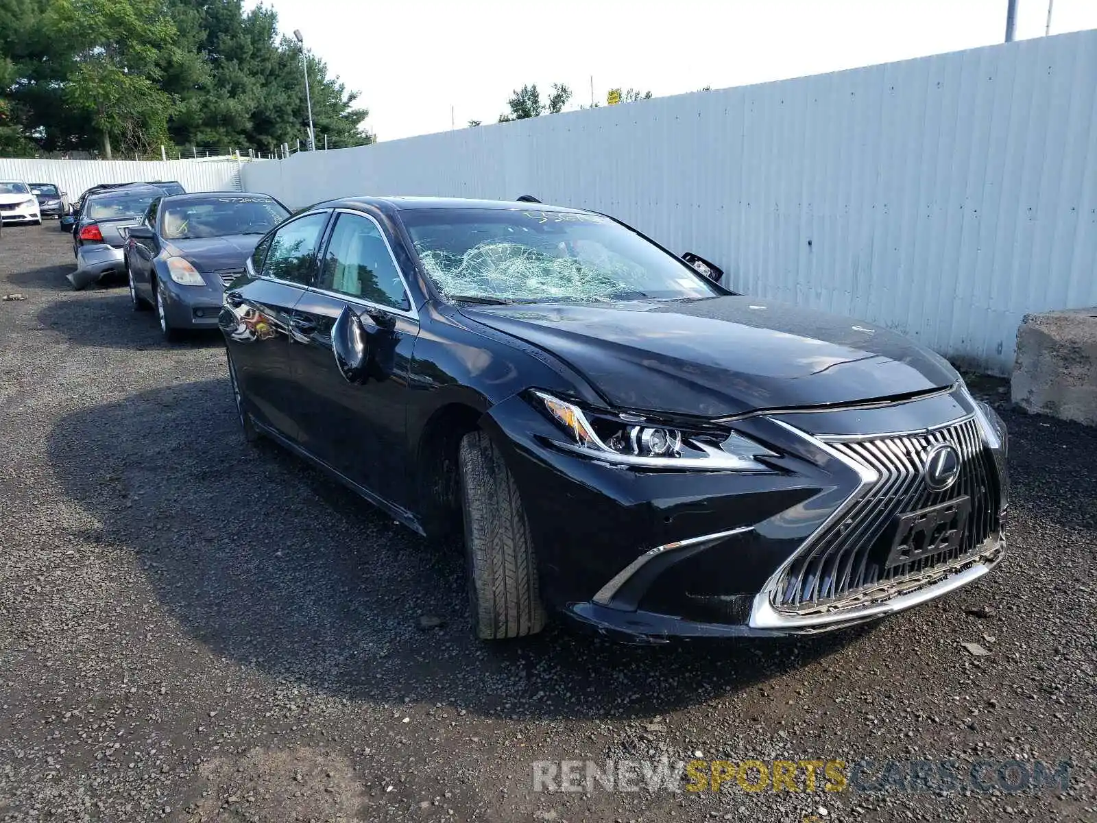 1 Photograph of a damaged car 58ADZ1B18LU071516 LEXUS ES350 2020