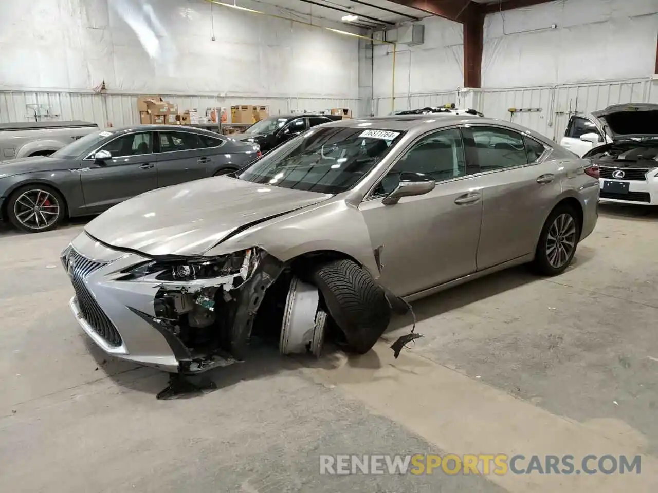 1 Photograph of a damaged car 58ADZ1B19LU053946 LEXUS ES350 2020