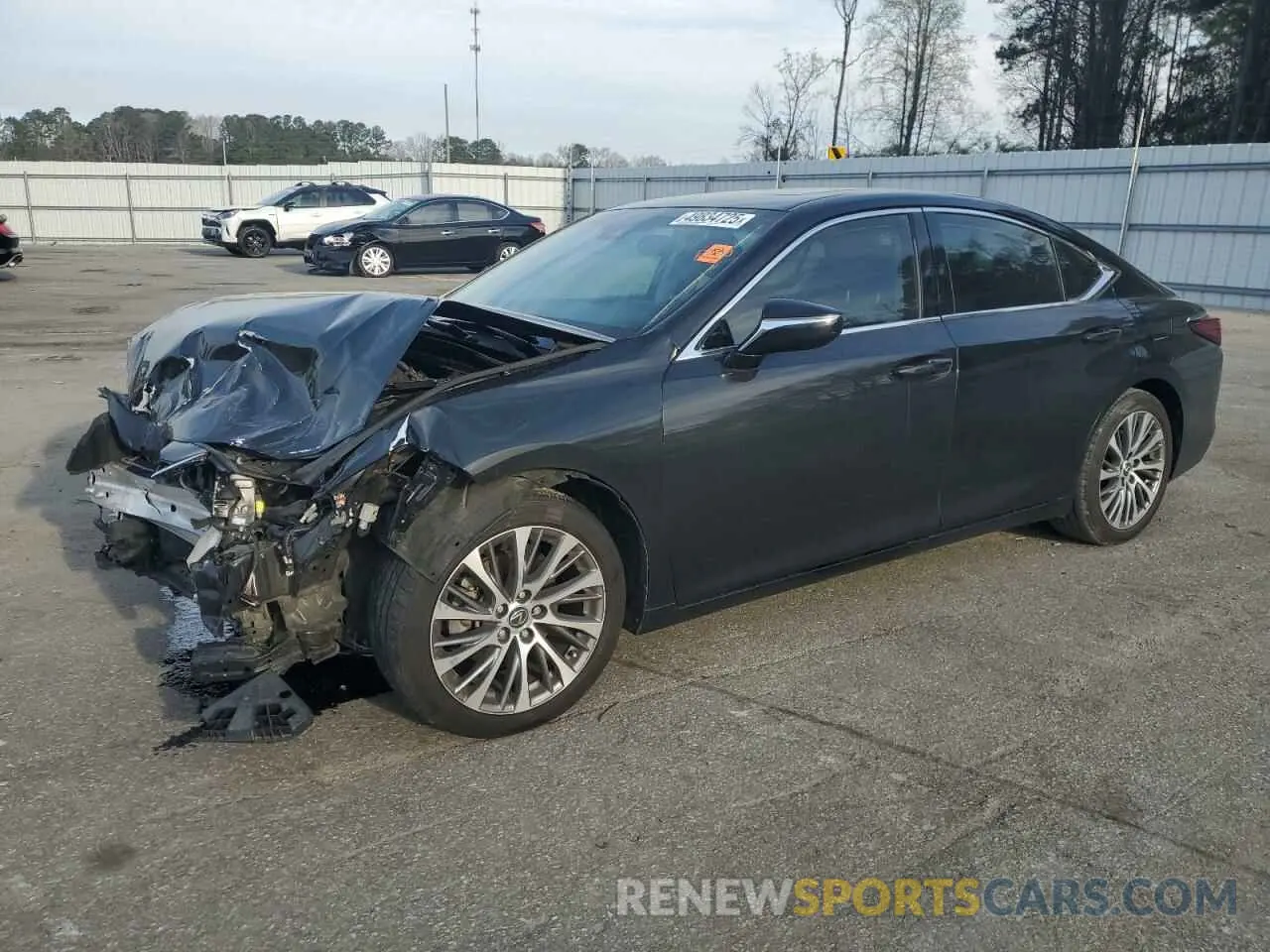 1 Photograph of a damaged car 58ADZ1B19LU071217 LEXUS ES350 2020