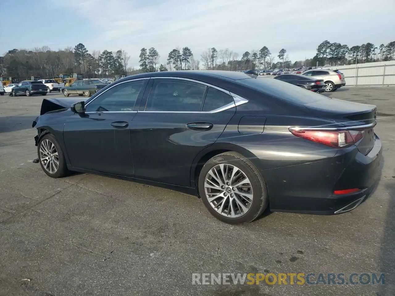 2 Photograph of a damaged car 58ADZ1B19LU071217 LEXUS ES350 2020