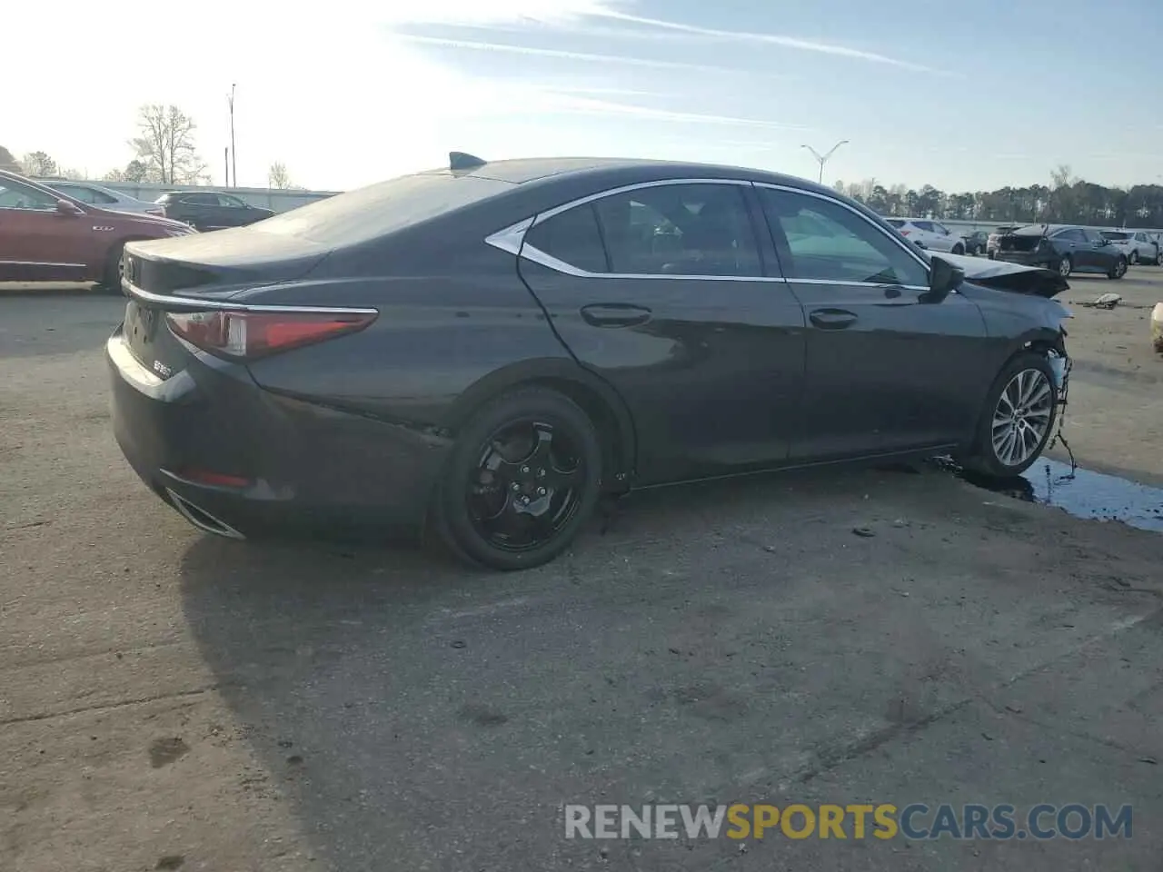 3 Photograph of a damaged car 58ADZ1B19LU071217 LEXUS ES350 2020
