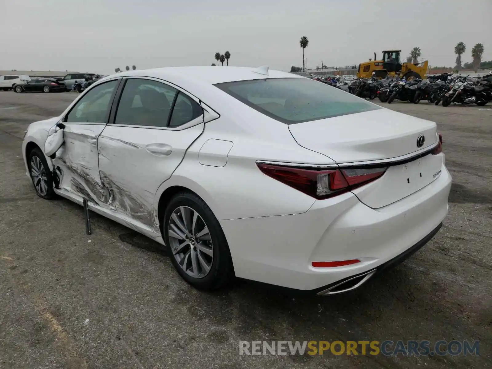 3 Photograph of a damaged car 58ADZ1B1XLU055611 LEXUS ES350 2020