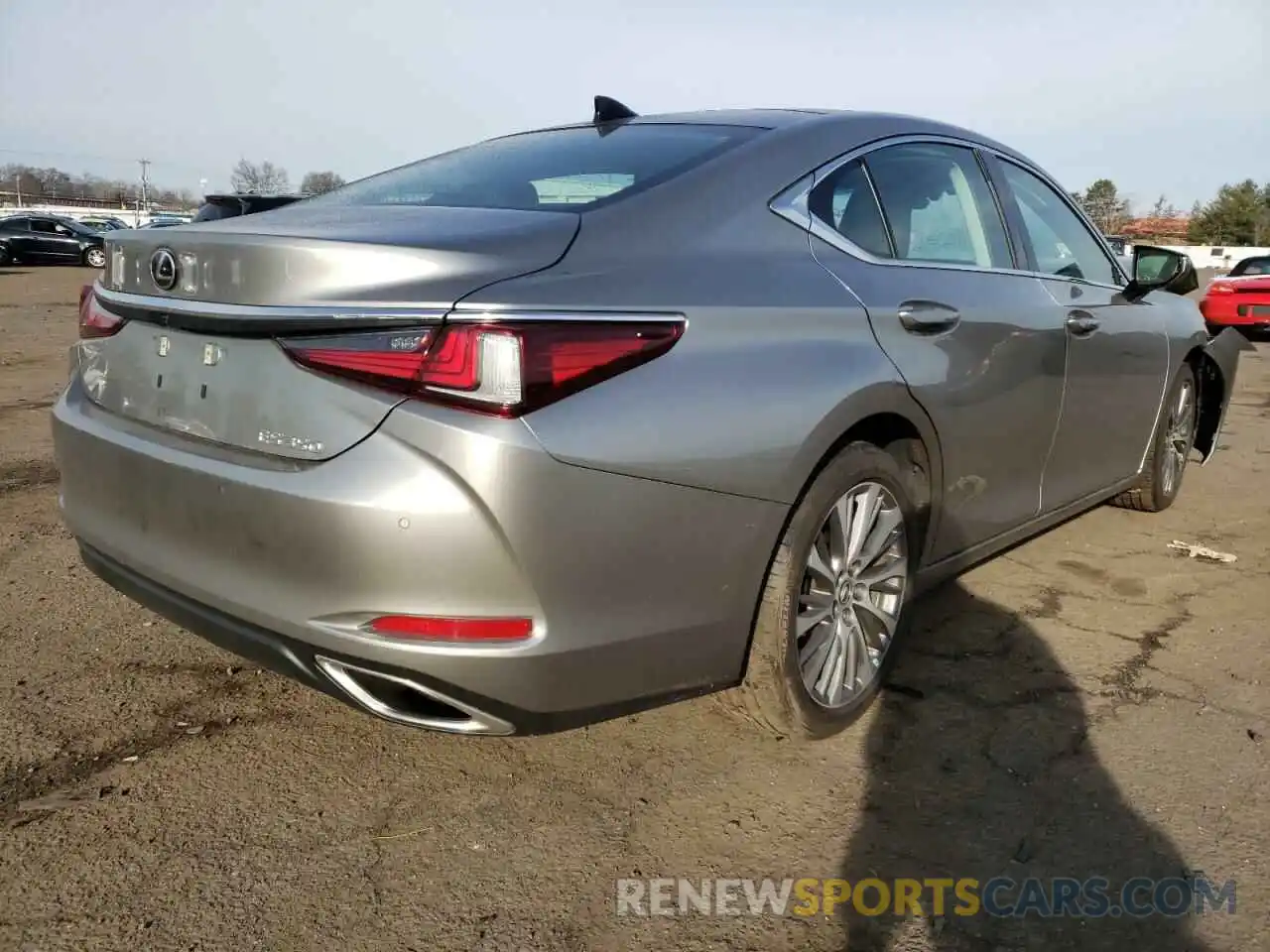 3 Photograph of a damaged car 58ADZ1B1XLU069234 LEXUS ES350 2020