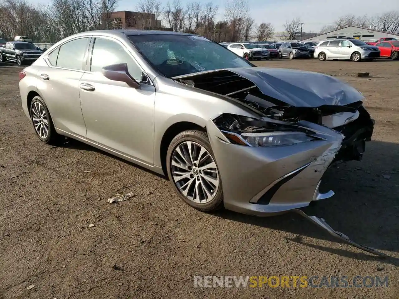 4 Photograph of a damaged car 58ADZ1B1XLU069234 LEXUS ES350 2020