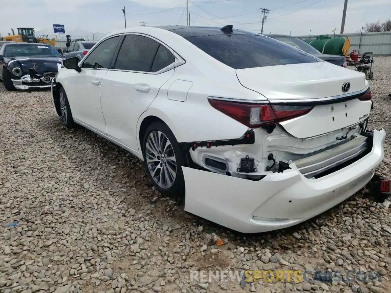 3 Photograph of a damaged car 58ADZ1B1XLU069329 LEXUS ES350 2020