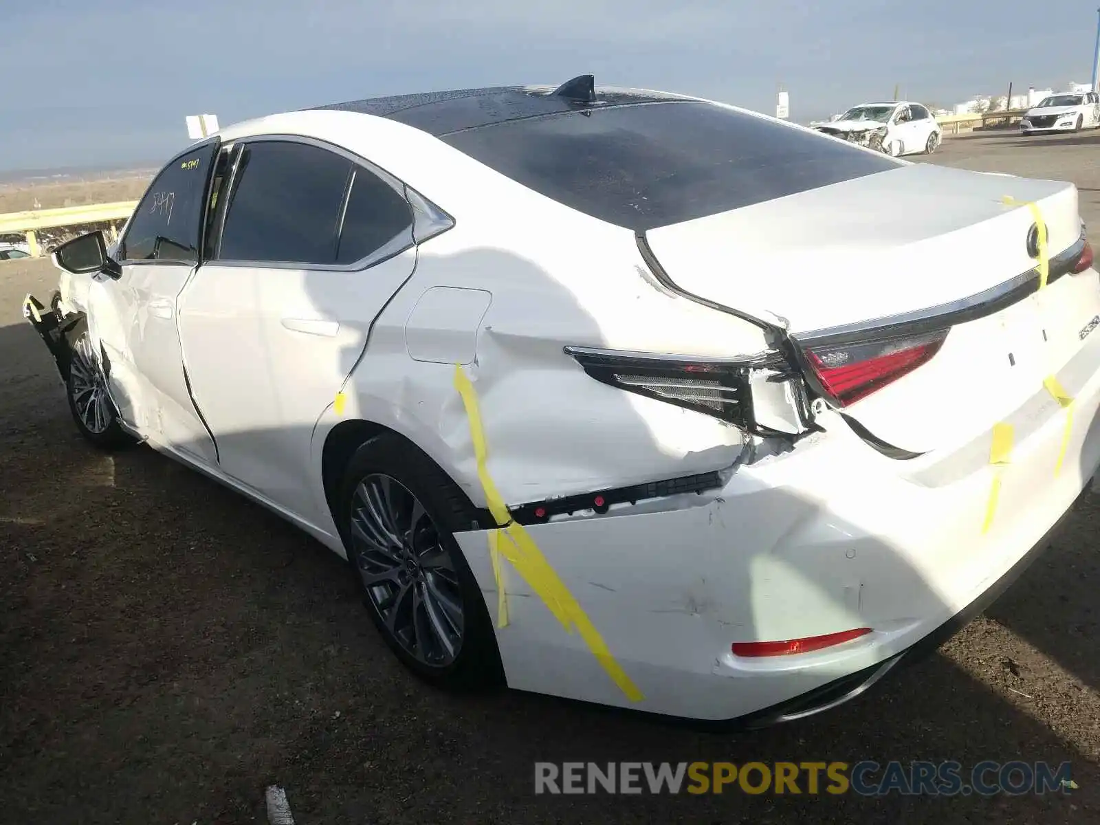 9 Photograph of a damaged car 58ADZ1B1XLU070299 LEXUS ES350 2020