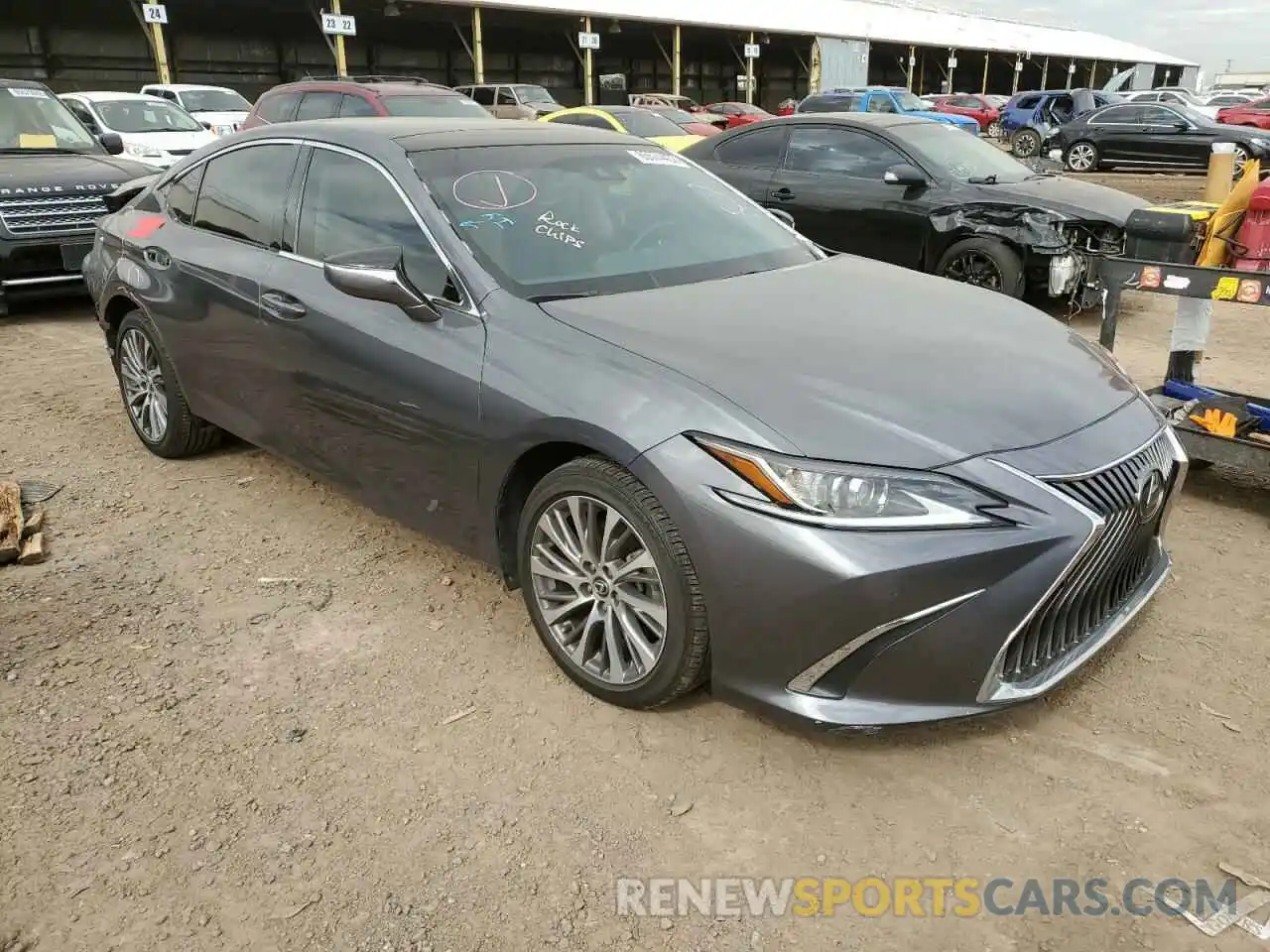 1 Photograph of a damaged car 58ADZ1B1XLU070609 LEXUS ES350 2020