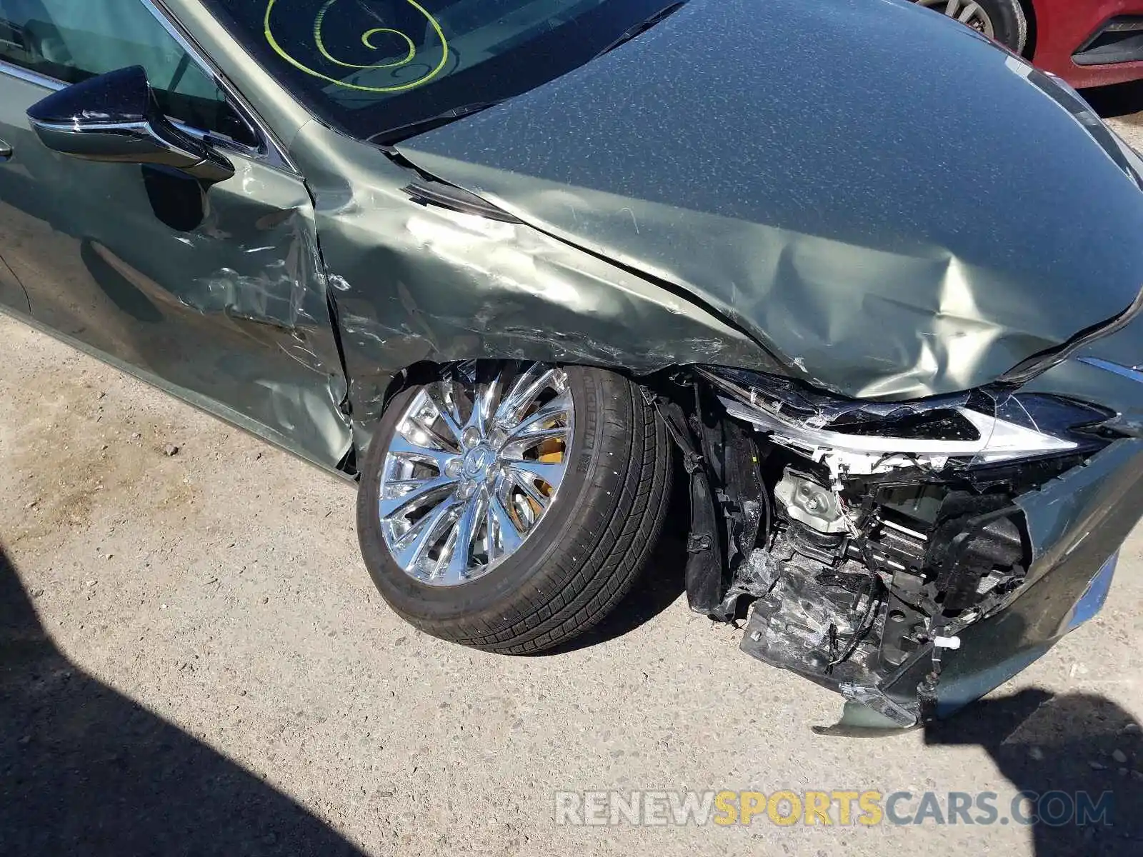 9 Photograph of a damaged car 58ADZ1B1XLU074787 LEXUS ES350 2020