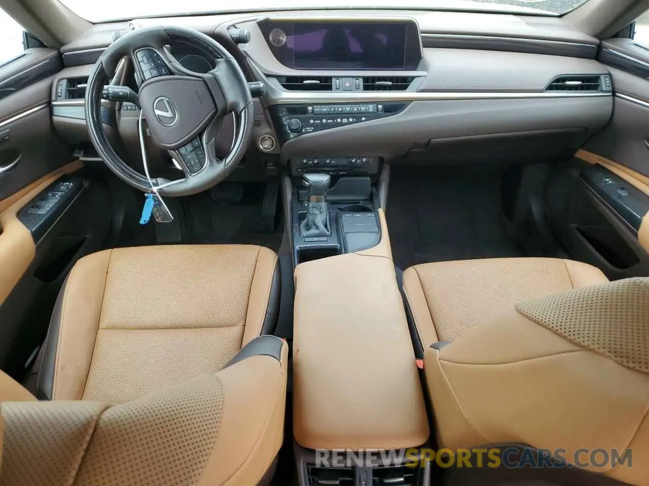 8 Photograph of a damaged car 58ADZ1B1XLU075504 LEXUS ES350 2020
