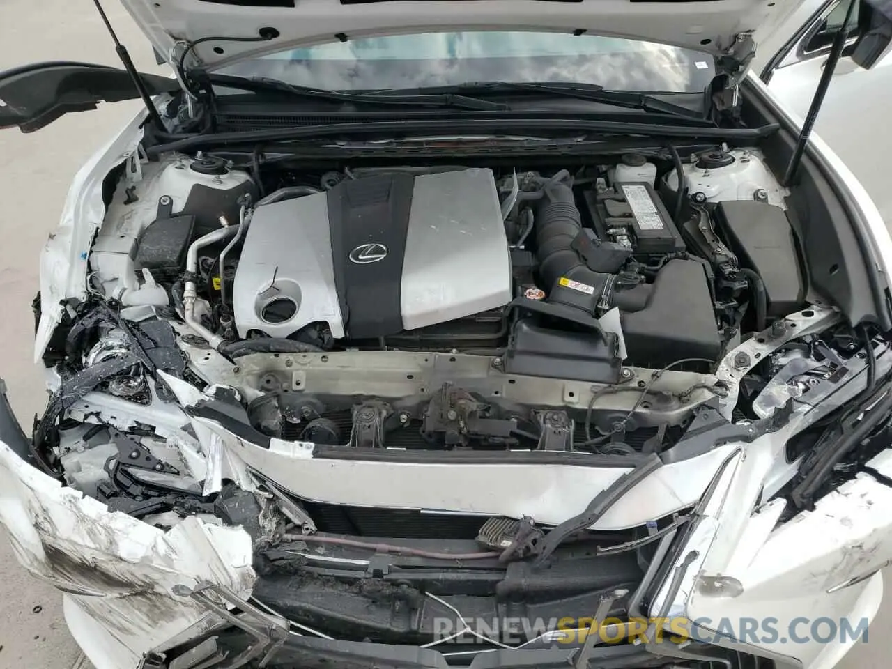 11 Photograph of a damaged car 58AEZ1B11LU078506 LEXUS ES350 2020