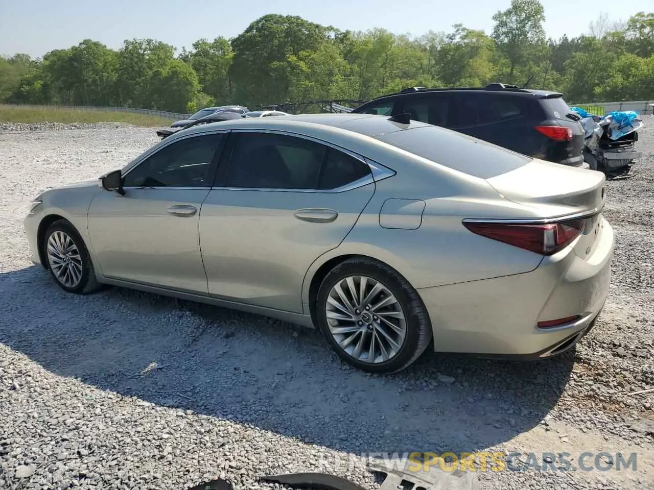 2 Photograph of a damaged car 58AEZ1B1XLU053572 LEXUS ES350 2020