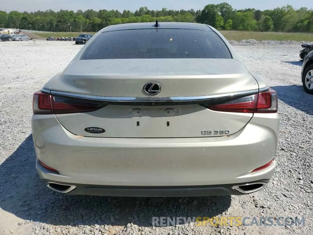 6 Photograph of a damaged car 58AEZ1B1XLU053572 LEXUS ES350 2020