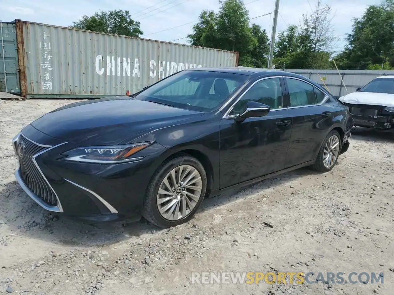 1 Photograph of a damaged car 58AFZ1B17LU073704 LEXUS ES350 2020