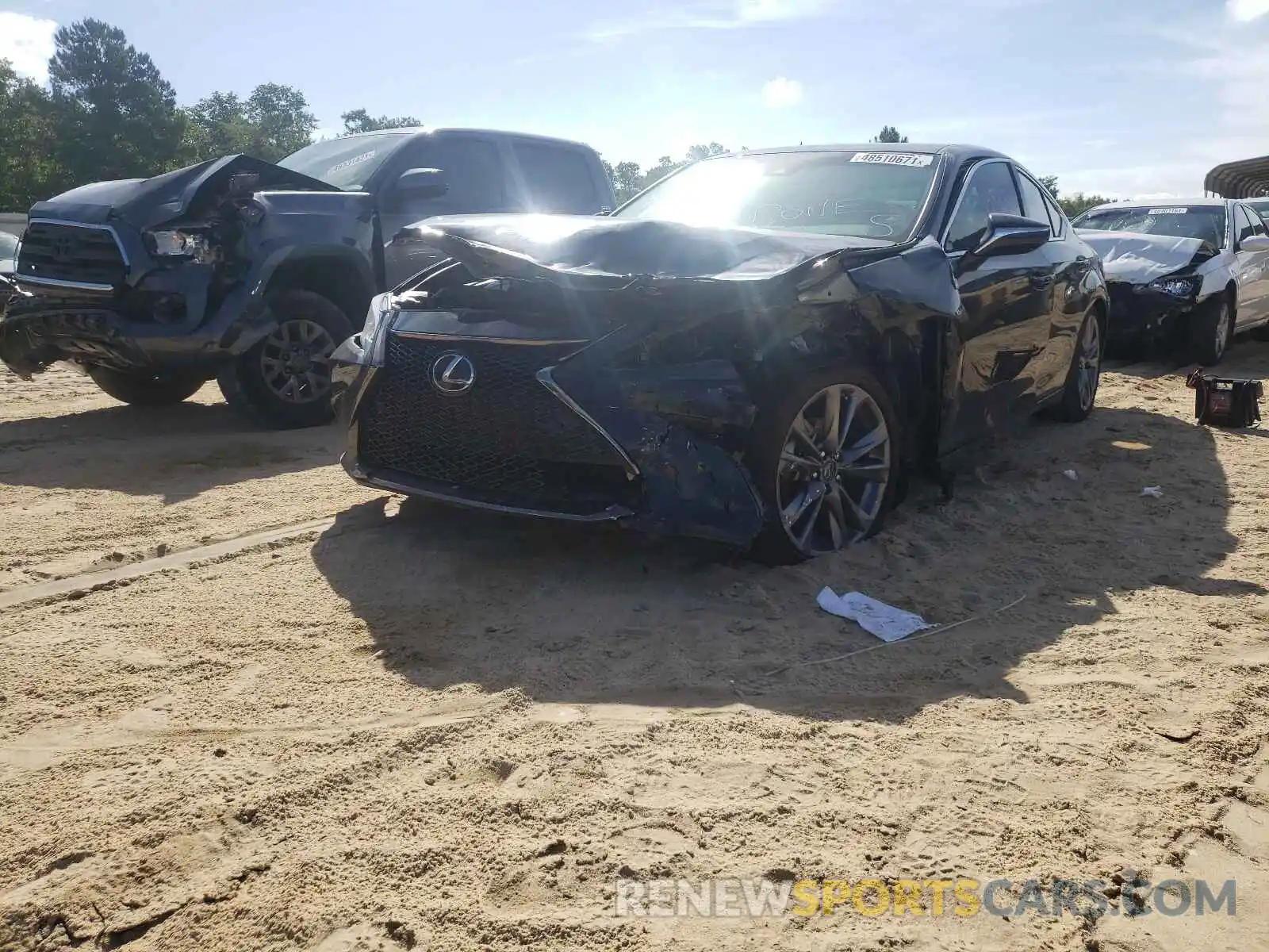 9 Photograph of a damaged car 58AGZ1B15LU058011 LEXUS ES350 2020