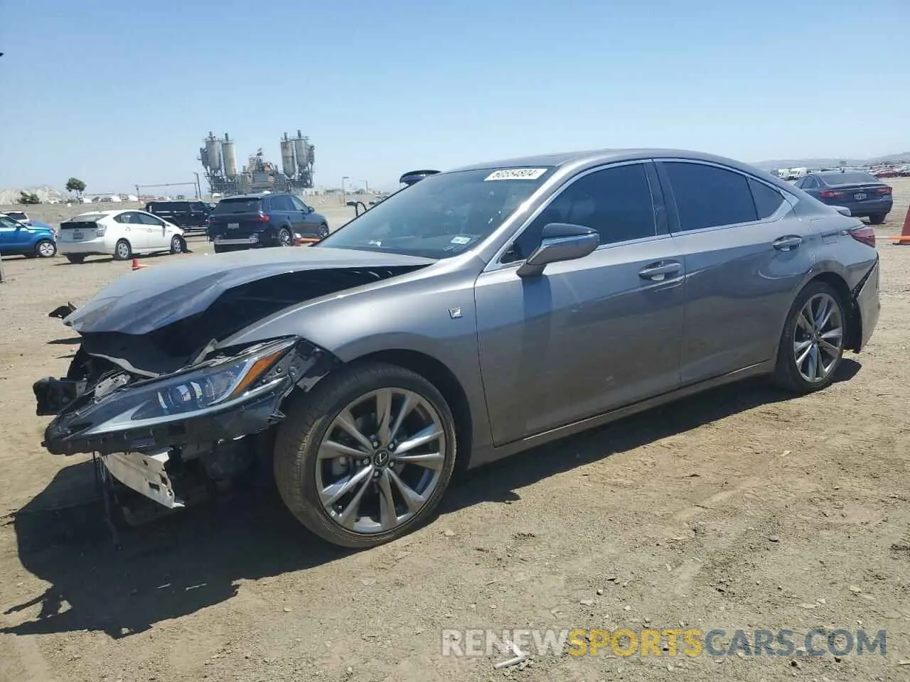 1 Photograph of a damaged car 58AGZ1B17LU071410 LEXUS ES350 2020
