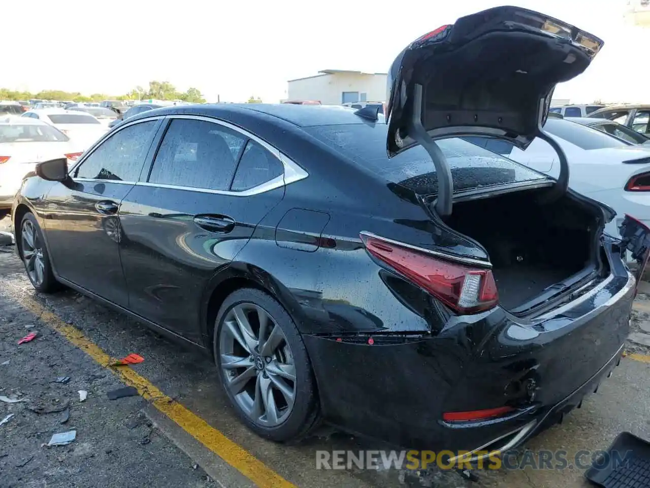 3 Photograph of a damaged car 58AGZ1B17LU078597 LEXUS ES350 2020