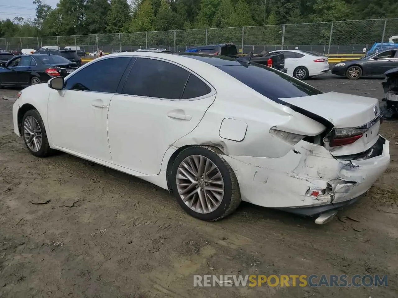 2 Photograph of a damaged car JTHBK1GG7G2231681 LEXUS ES350 2020