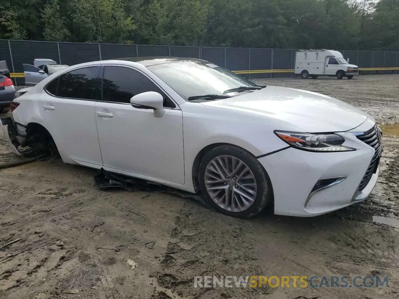 4 Photograph of a damaged car JTHBK1GG7G2231681 LEXUS ES350 2020