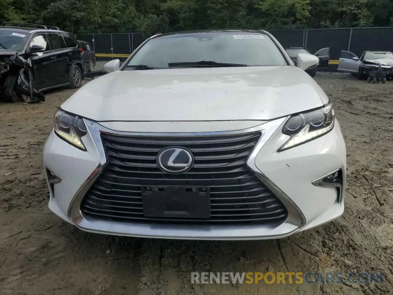 5 Photograph of a damaged car JTHBK1GG7G2231681 LEXUS ES350 2020