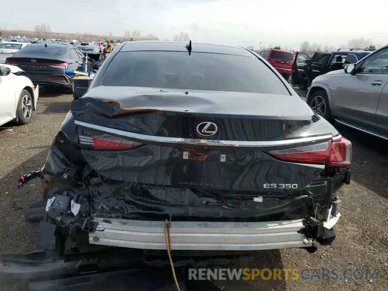 6 Photograph of a damaged car 58ABZ1B1XMU104427 LEXUS ES350 2021