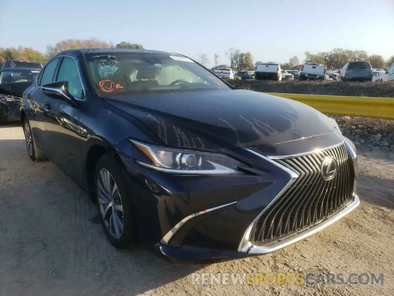 1 Photograph of a damaged car 58ACZ1B14MU086530 LEXUS ES350 2021